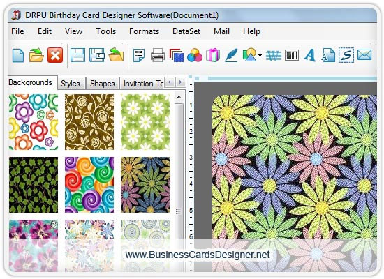 Screenshot of Birthday Card Designing 8.2.0.1