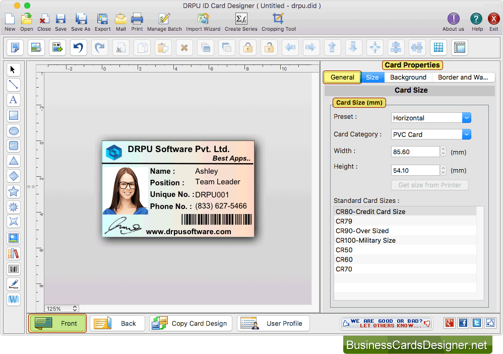 Mac Id Card Design Software Screenshots To Show Proce vrogue.co