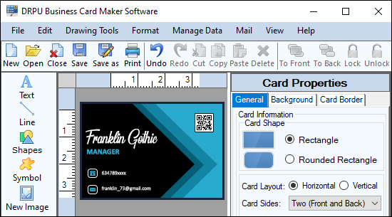 Business Cards Designer Screenshot