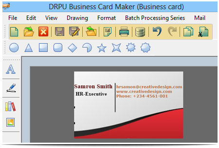 Business Cards Designer Screenshot