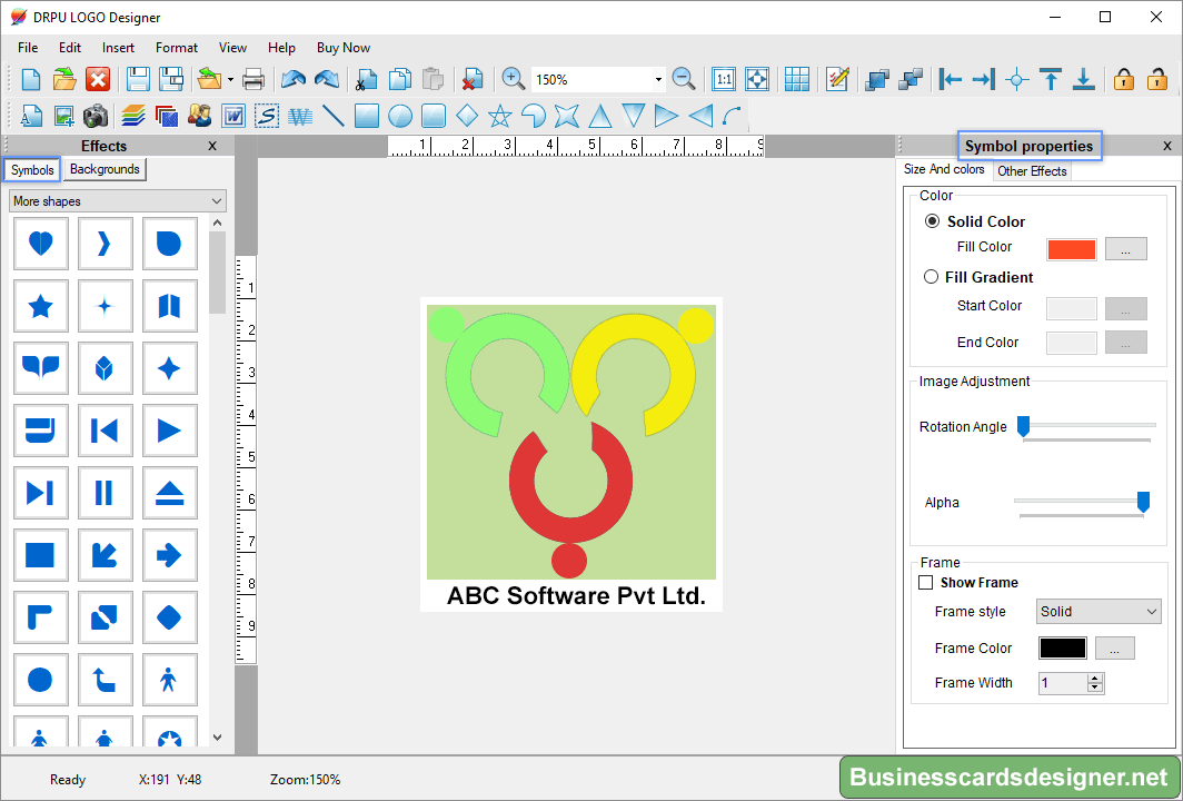 Logo Designer Software Screenshot