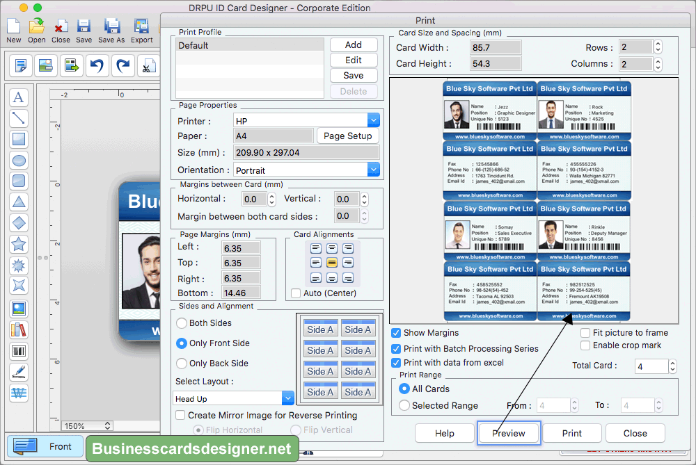 Print ID Cards